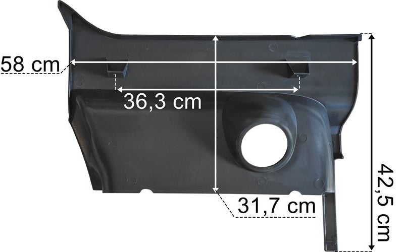 Scania Serie 5/6 R-serien - Övre hyttsteg vänster
