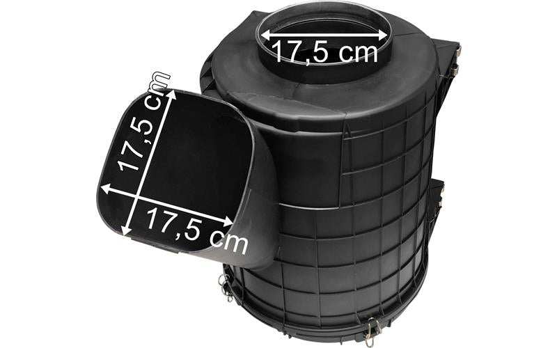 Scania Serie 4/5 - Luftfilterhus komplett (Medium)