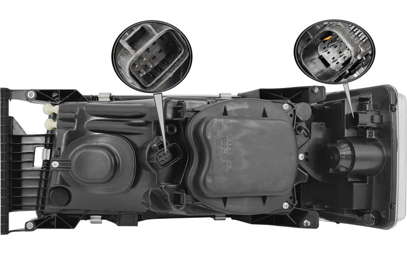 Scania Serie 6 - Strålkastare höger H7 med blinkers