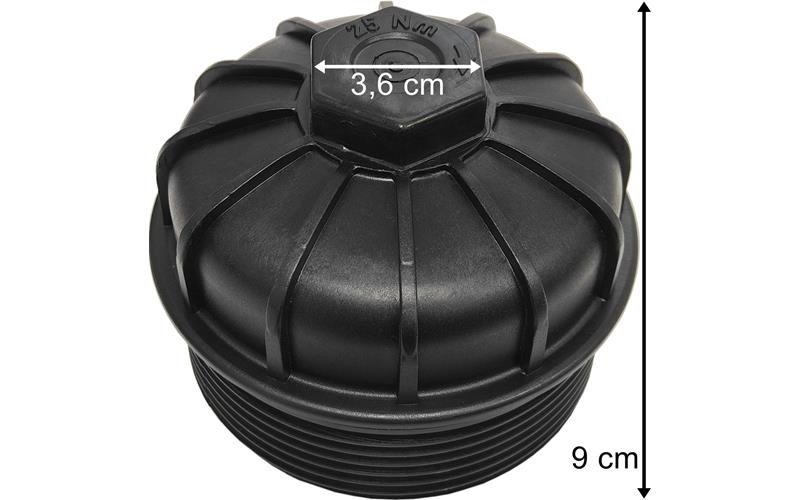 Scania Serie 6 R-serien - Lock till bränslefilter (Ø10,5 cm)