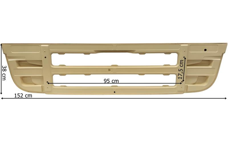 Scania Serie 6 P/G/R-serien - Nedre Grill (smal)