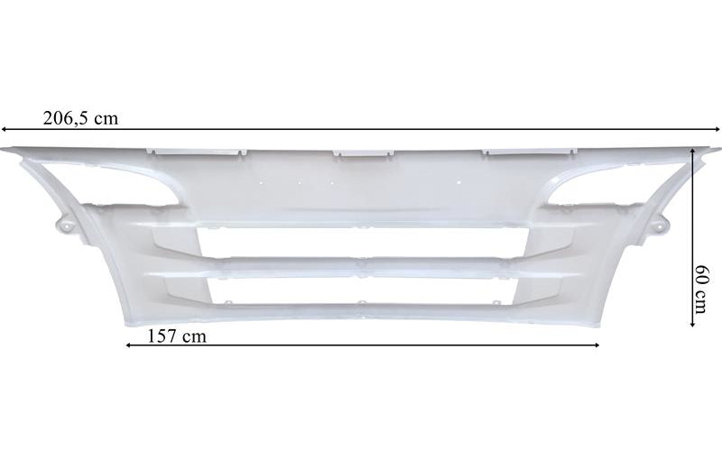 Scania Serie 6 P-serien - Övre grill