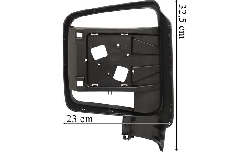 Scania Serie 7 - Panoramaspegelram höger 23x32,5 cm