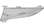 Scania Serie 7 P/G/R-serien - Glas till dimljus i grill höger