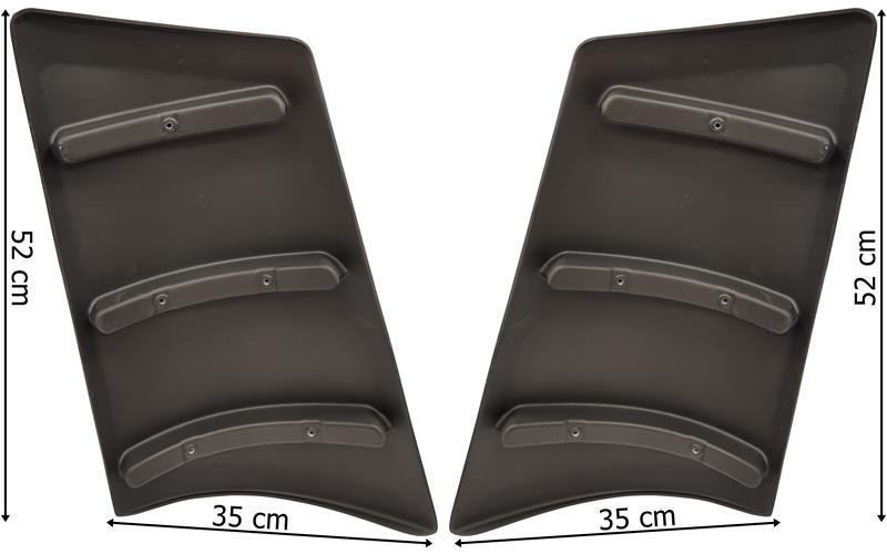 Scania Serie 7 R/S - Hörnspoiler Lång