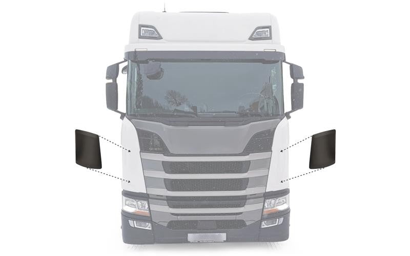 Scania Serie 7 R/S-serien - Hörnspoiler kort