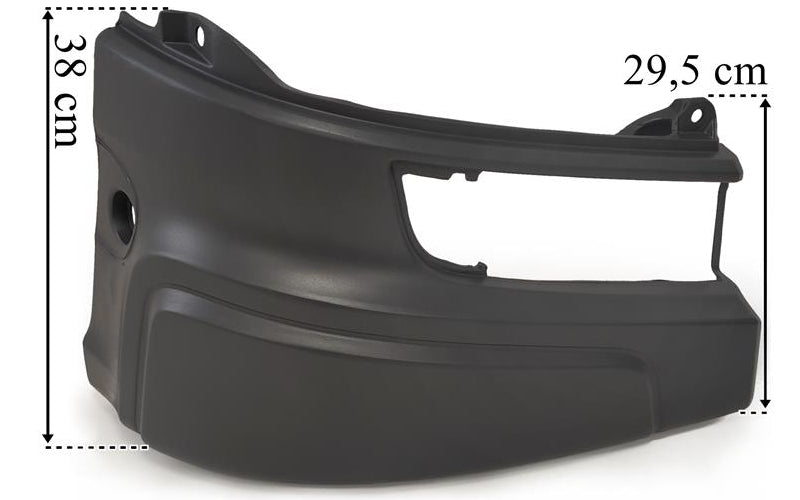 Scania Serie 7 P/G/R/S-serien - Hörn stötfångare höger (låg)
