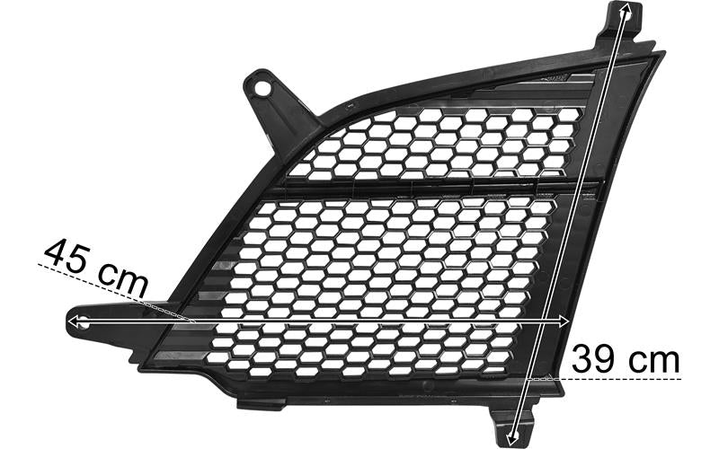 Scania Serie 7 R/S-serien - Övre grillgaller höger 45x39 cm