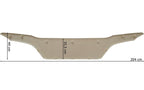Scania Serie 7 P/G-serien - Övre grillpanel