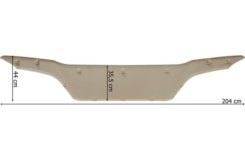 Scania Serie 7 P/G-serien - Övre grillpanel