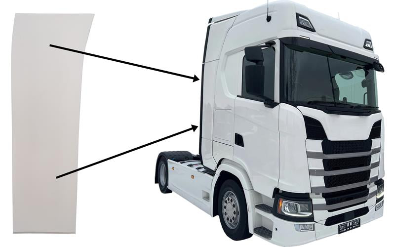 Scania Serie 7 R/S-serien - Bakre hyttspoiler höger
