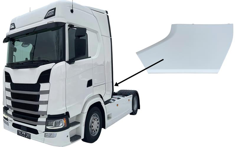 Scania Serie 7 R/S-serien - Nedre bakspoiler hytt vänster