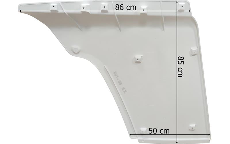 Scania Serie 7 R/S-serien - Övre hyttspoiler höger