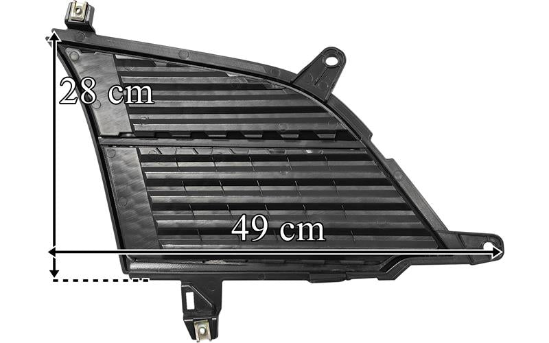 Scania Serie 7 P/G-serien - Övre Grillnät vänster