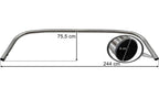 Scania Serie 7 R/G/P/S - Undre stötfångarbåge rostfritt stål