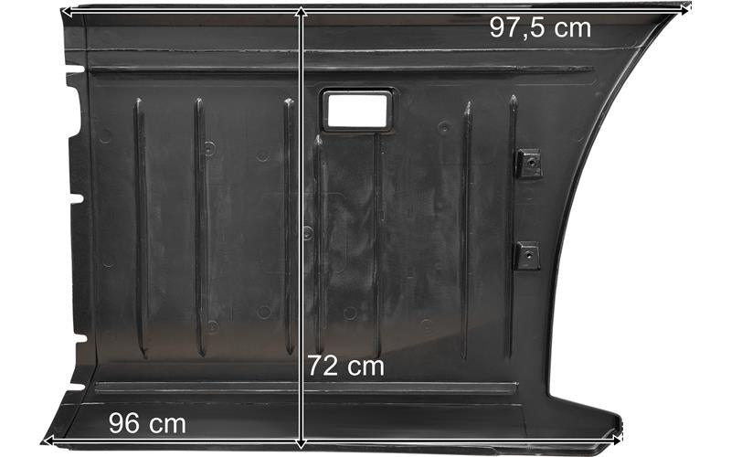 Scania Serie 7 - Interaxle spoiler bak höger