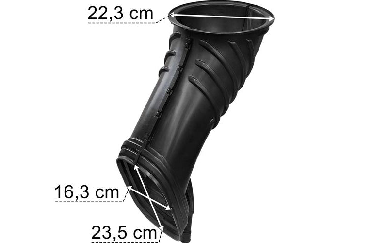 Scania Serie 7 - Luftfilterrör (22,3x23,5x16,3 cm)