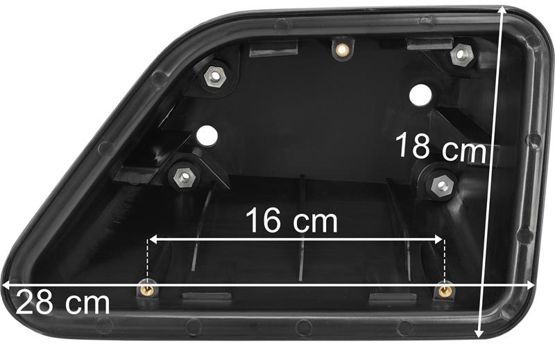 Scania Serie 7 P/G-serien - Fäste dimljus tak vänster