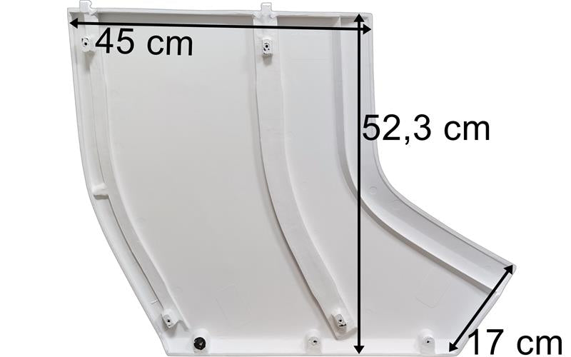 Scania Serie 7/S-serien - Nedre bakspoiler vänster