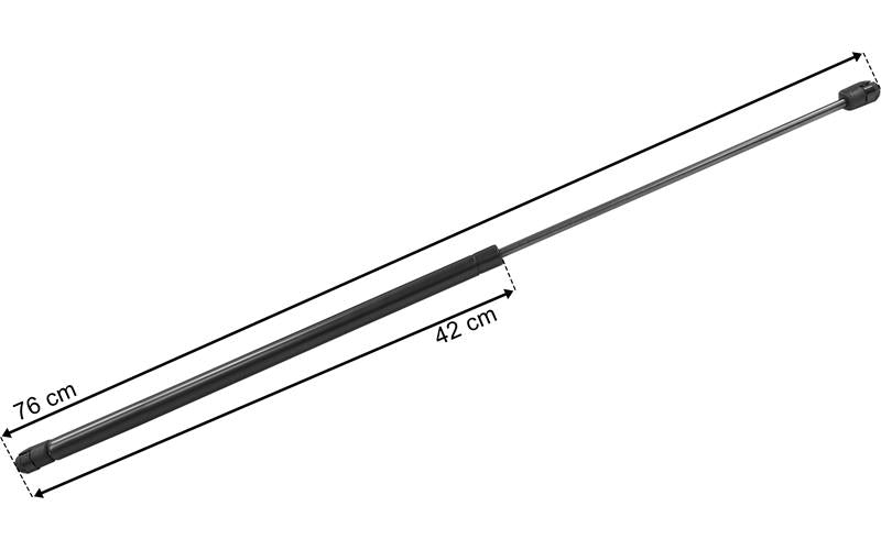 Scania Serie 7 S-serien - Gasfjäder till frontpanel (76/42 cm)