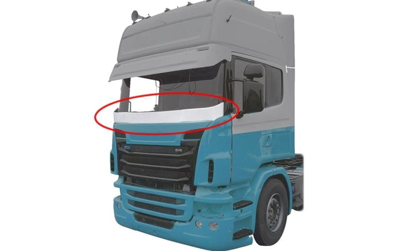 Scania Serie 5/6 R-serien - Övre grillpanel (stoneguard)
