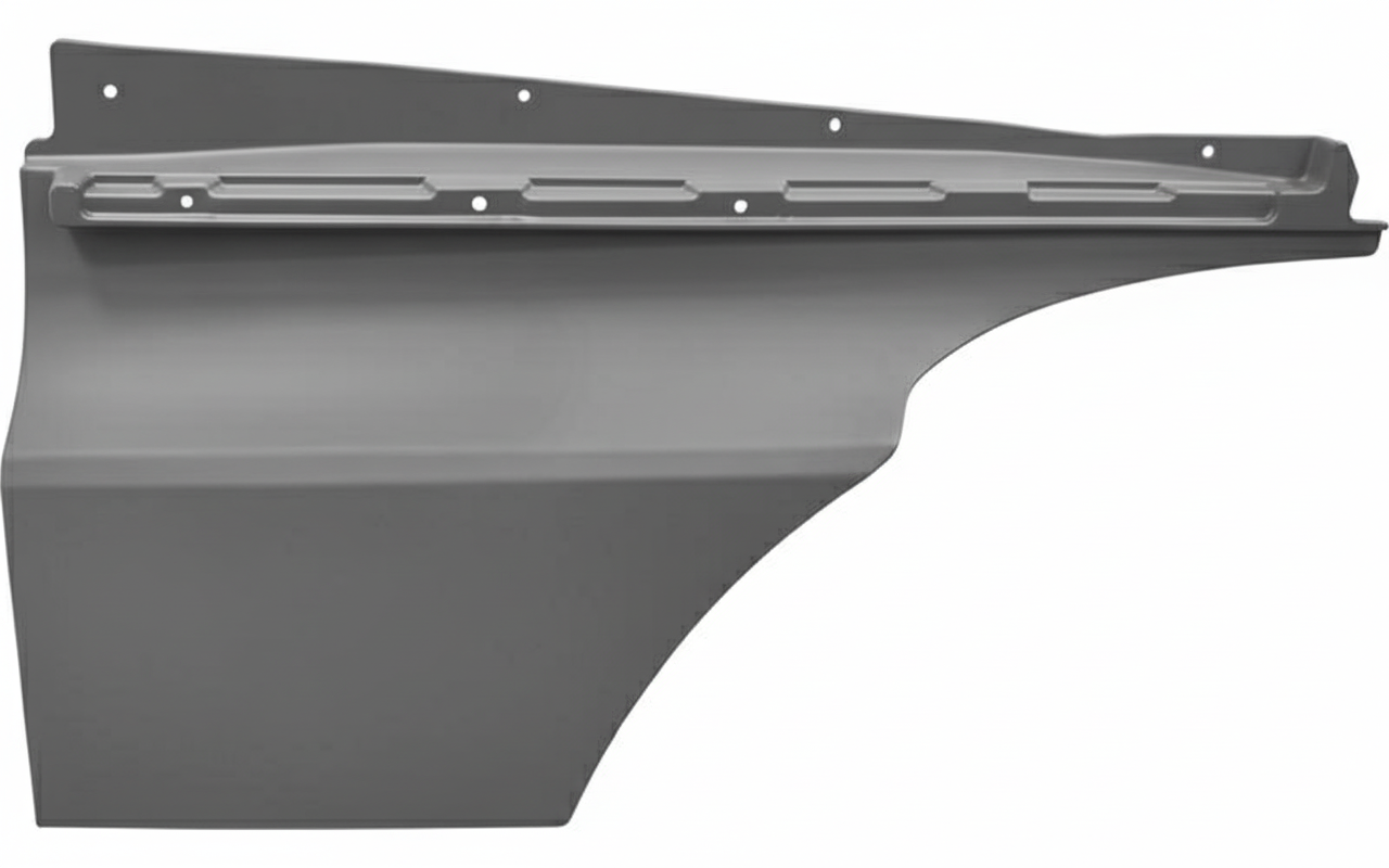 Mercedes Actros MP4 - Dörrförlängning vänster grå 110,5x60 cm