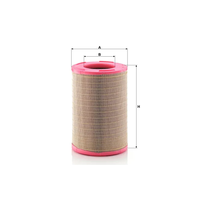 Scania Serie 4 P/G/R-serien - Luftfilter (G230-G490, P230-P620, R230-R730)