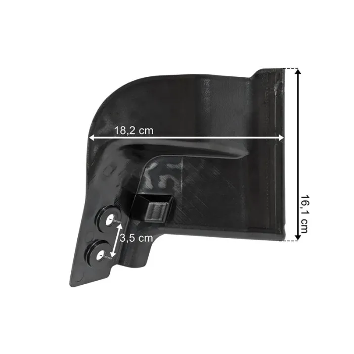 Scania Serie 7 - Mittsteg lock vänster