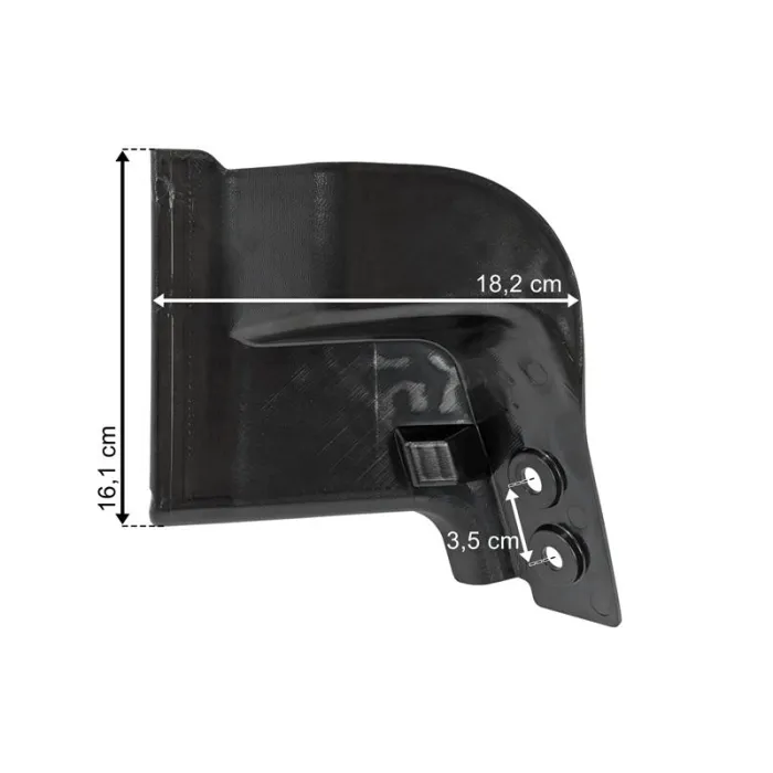 Scania Serie 7 - Mittsteg lock höger