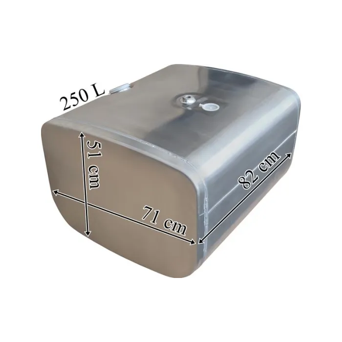Scania - Bränsletank 250L aluminium 820x510x710