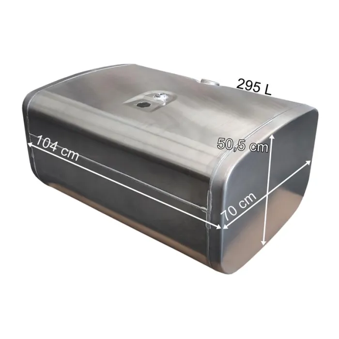 Scania - Bränsletank 295L aluminium 1040x505x700