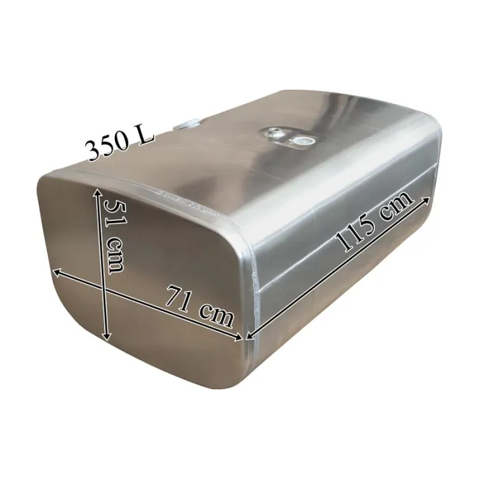 Scania - Bränsletank 350L aluminium 1150x510x710