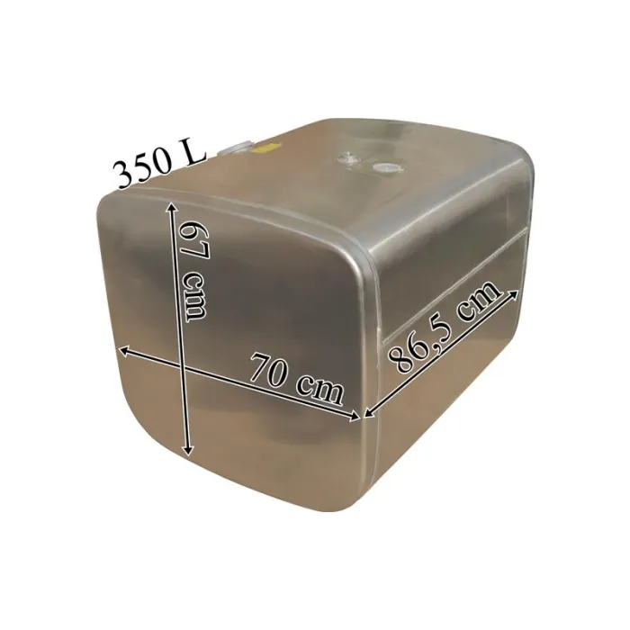 Scania - Bränsletank 350L aluminium 865x670x700