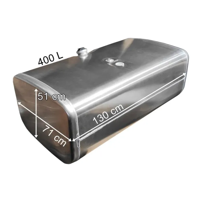 Scania - Bränsletank 400L aluminium 1310x510x710