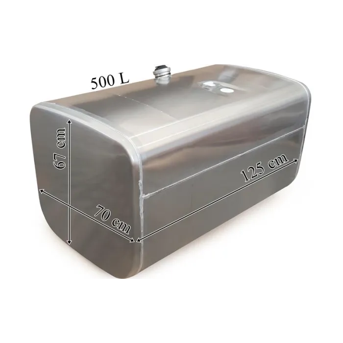 Scania - Bränsletank 500L aluminium 1250x670x700