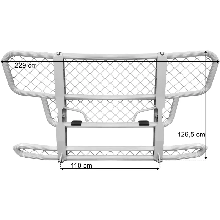 Scania Serie 7 S-serien - Frontbullbar (aluminium)