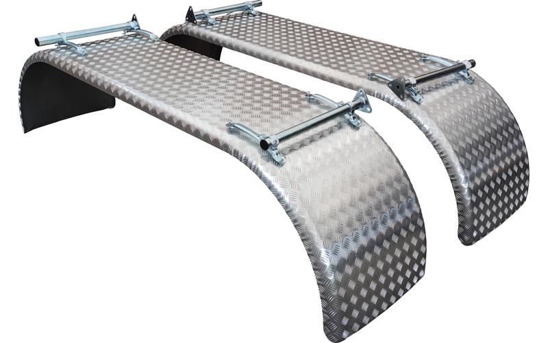 Universal - Aluminium stänkskärm 2-axlar (2700 mm)