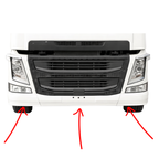 Volvo FH4 - Under-bumper spoiler (set)