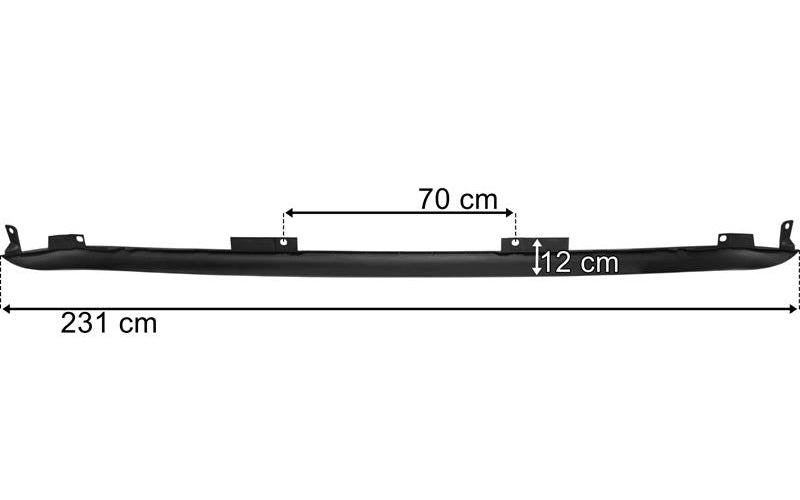 Volvo FH/FM12 - Stötfångar-spoiler