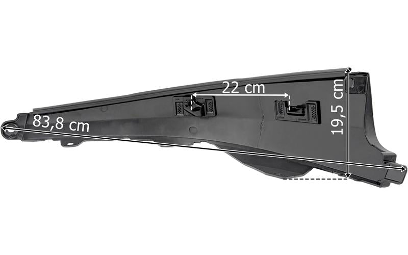 Volvo FH Aero - Stötfångare höger svart