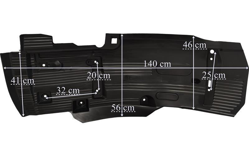 Volvo FM4/FMX - Hytt stänkskärm höger