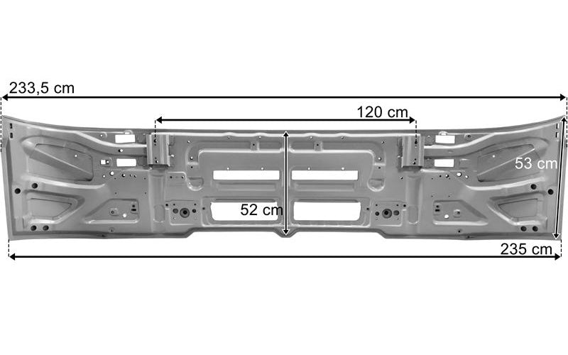Volvo FM5/FMX - Frontpanel