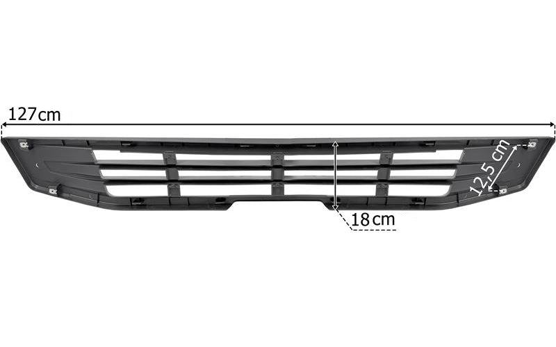 Volvo FM5/FMX - Undre grill stegkåpa
