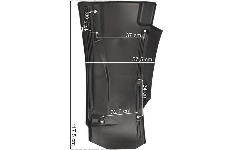 Volvo FM12 V.2/FM13 - Hytt stänkskärm vänster